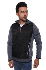 Men's Hooded Full Zipper Front Waterprrof Sweatshirt