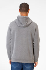 Men's Hood Sweatshirt With Full Front Zipper 1