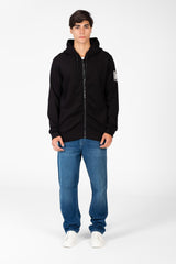 Men's Hooded Sweatshirt With Full Zipper