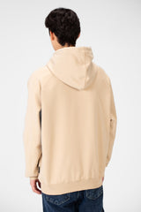 Men's Oversize Hooded Sweatshirt With Full Zipper