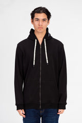 Men's Zippered Basic Sweatshirt