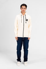 سويت شيرت رجالي بسحاب كامل وغطاء للرأس