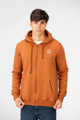 سويت شيرت رجالي أساسي بسحابات وجيوب أمامية