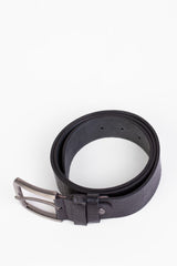 Men's Square Clasp Faux Leather Belt