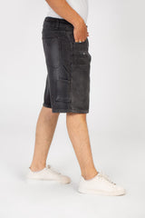 Men's Laser Jeans Modern Short With Pockets And High Quality Material