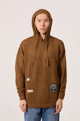 Men's Slim Fit Transparent Hood Pullover With Long Sleeves And Breathable Fabric