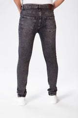 Men's Cutting Jeans Pants With A Skinny Fit