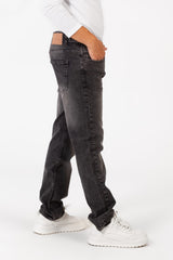 Men's Tomato Regular Fit Jeans Pants With Pockets In Relaxed Cut