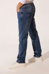 Men's Tomato Used Regular Fit Everyday Jeans Pants With Pockets