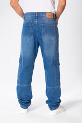 Men's Cargo Jeans Pants With A Modern Fit