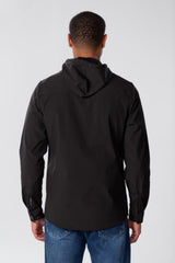 Men's Fur Padded Shirt With Zippers And Front Pockets