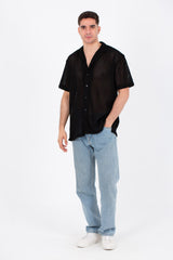 Mens Half Sleeved Slim Fit Trico Shirt With A New Trendy Cut
