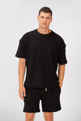 Men's Summer Oversize Outfit half Sleeved T-shirt And Short Modern And Comfortable