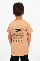 Boy's Tomato Style Print Half Sleeve T-shirt