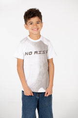 Boy's No Risk Print Half Sleeve T-Shirt