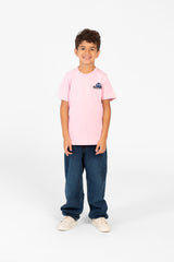 تي شيرت مطبوع بأكمام قصيرة للأولاد
