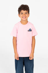 تي شيرت مطبوع بأكمام قصيرة للأولاد