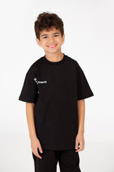 Boy's Half Sleeve Oversized Printed T-shirt