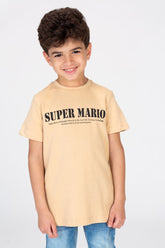 Boys Super Mario Printed T-Shirt
