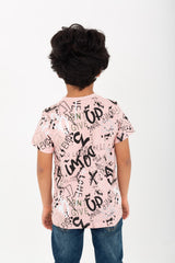 Boy's Printed T-Shirt Made Of Cotton
