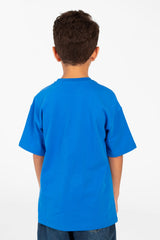 Boy's Short Sleeve Graphic Print Front T-Shirt