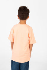 Boy's Graphic Print Half Sleeve Comfortable T-Shirt