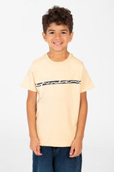 تي شيرت مطبوع كبير الحجم للأولاد