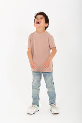 Boys Half-Sleeve T-shirt With Unique Cut