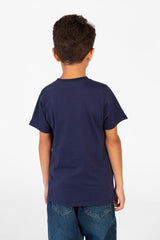 Boy's Basic Crew Neck T-Shirt