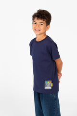 Boy's Basic Crew Neck T-Shirt