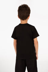 تي شيرت أساسي للأولاد بنصف كم