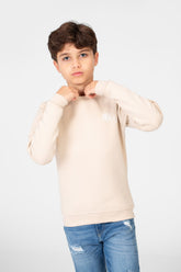 سويت شيرت مطبوع برقبة دائرية للأولاد