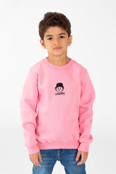 سويت شيرت للأولاد برقبة دائرية وأكمام طويلة