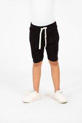 Boy's Milton Short With Elastic Waistband And Side Pockets In Modern Design