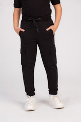 Boy's Slim Fit Unique Cut Basic Sports Baggy Sweatpants Perfect For Workouts Or Casual Days Out