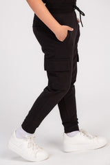 Boy's Slim Fit Unique Cut Basic Sports Baggy Sweatpants Perfect For Workouts Or Casual Days Out