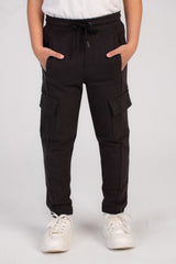Boy's Slim Fit Unique Cut Basic Sports Baggy Sweatpants Versatile For Any Occasion