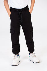 Boys Sweatpants With An Elasticated Waistband And Unique Side Pockets