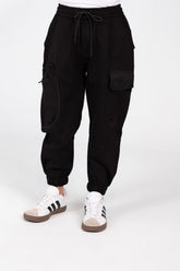 Boy's Sweatpants With Elastic Waistband And Modern Side Pockets