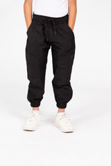 Boy's Sweatpants With Elastic Waistband And A Modern Cut