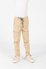 Boy's Round Printed Oversized Half Sleeved Sweatpants