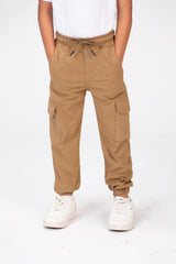 بنطلون شروال جبردين للأولاد مع جيوب جانبية عصرية