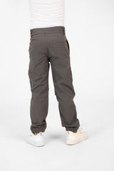 Boy's Gabardine Sherwal Pants With A Drawstring In The Middle And Pockets