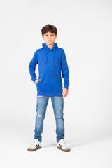 Boy's Hood Sweatshirt With Graphic Print