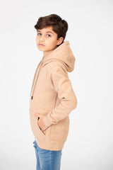 Boy's Hood Sweatshirt With Pocket On The Sleeves