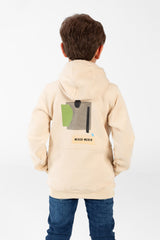 Boy's Sweatshirt With Hood And Print