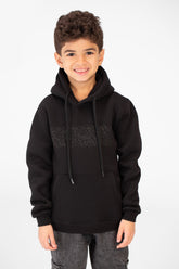 هودي أساسي للأولاد بأكمام طويلة وجيب الكنغر