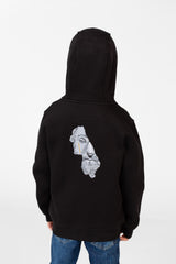 سويت شيرت للأولاد بغطاء رأس وسحاب أمامي كامل