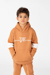Boy's Melton Hoodie and Sweatpants Training suit