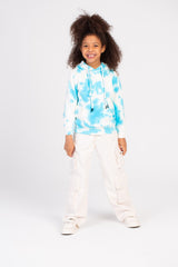 Girl's Colorful Regular Fit Hoodie Melton Basic Padded Sweatshirt